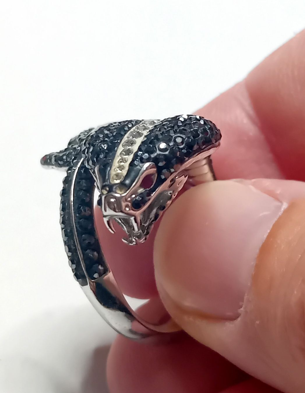 Swarovski Ringe: Bague Swarovski Cobra royal - taille 53 – Gebraucht aus Neuchatel von Vlenoble 5