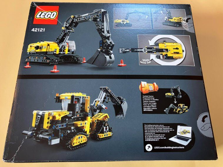 Lego Kit di costruzioni: LEGO Technic 42121 Hydraulikbagger – Nuovo e nell'imballaggio originale da Zürich venduto da Minifig 1