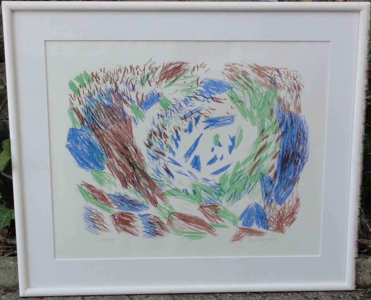 Grafiken & Lithographien: Sigrid Kopfermann Litho - Der Wirbel coloriert – Gebraucht aus Frauenfeld von Astra13 1