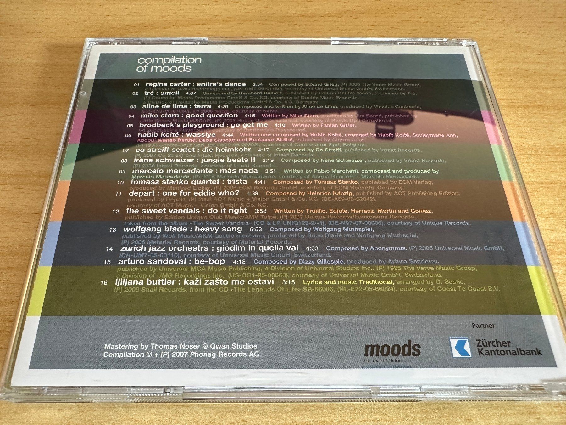 CD: Various – Compilation Of Moods – Usato da Rikon im Tösstal venduto da Alpenmutz 1