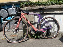 Canyon Inflite CF SL – Gr. S – Pink – 1'900 km – Powermeter