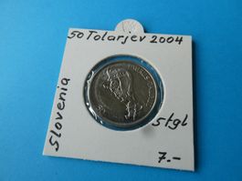 Slowenien 2004, 50 Tolarjev   stgl.