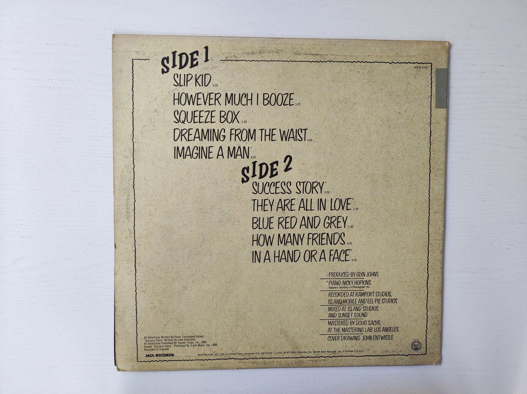 Dischi in vinile: The Who - By Numbers – Usato da Baden venduto da wenkst 1