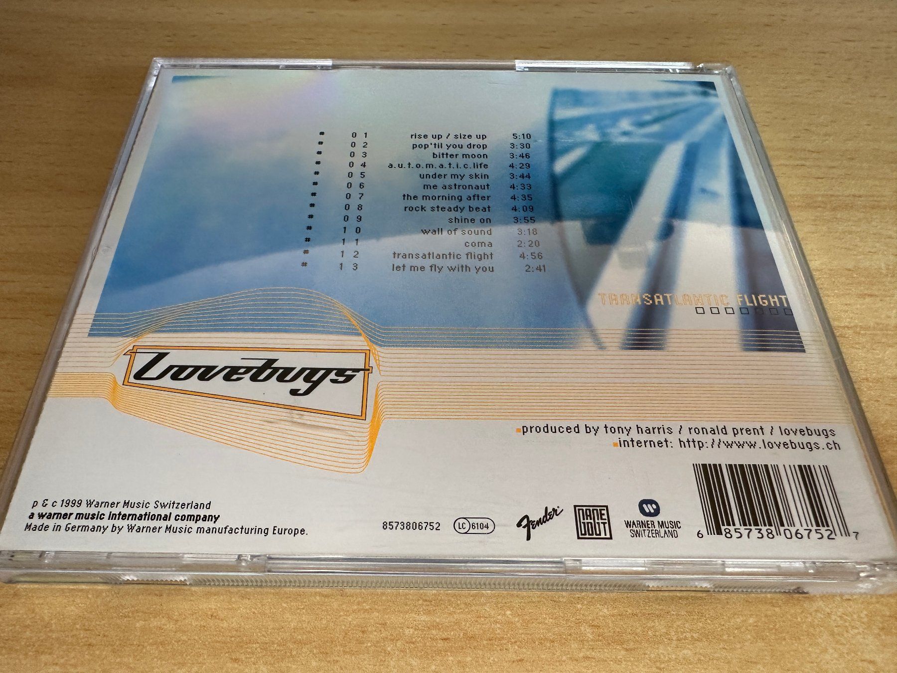 CD: Lovebugs – Transatlantic Flight – Usato da Rikon im Tösstal venduto da Alpenmutz 1
