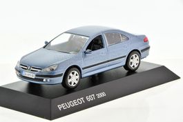 Peugeot 607 Berline Phase I 2000-2004 hellblau met.     1:43