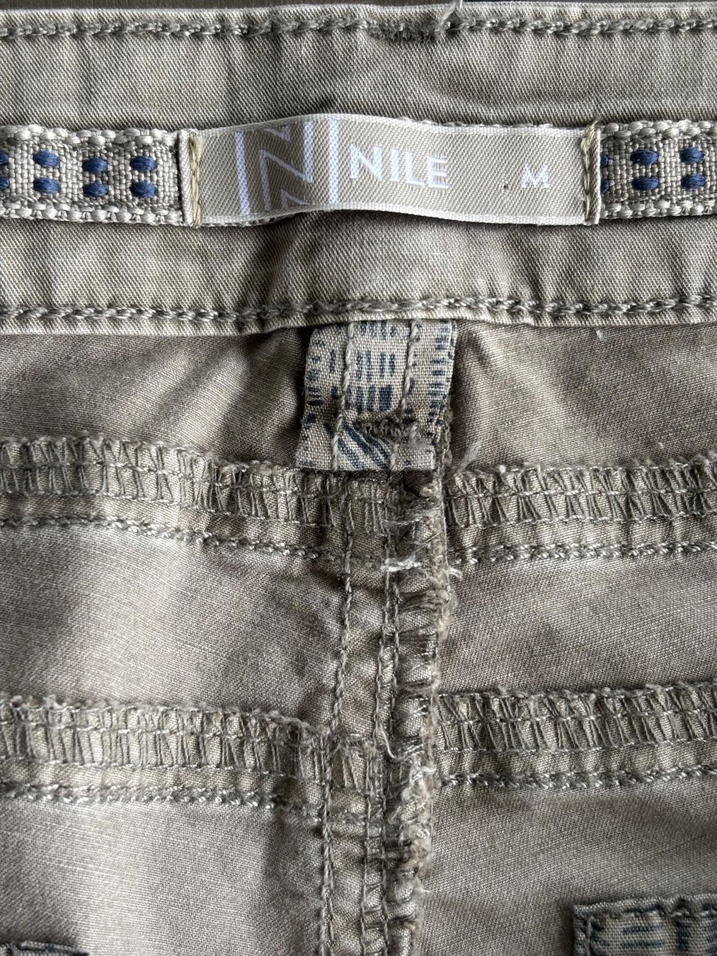 Nile Pantaloni: Nile Freizeithose, Gr. M, Khaki – Usato da Ebnat-Kappel venduto da Molton 6