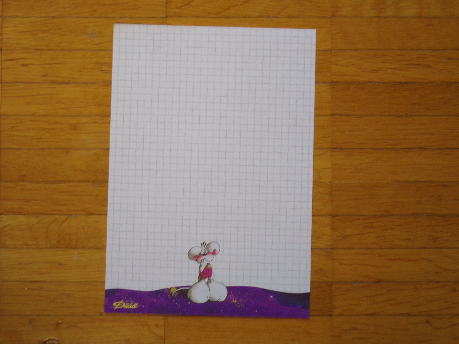 Carta: Diddl Blatt  A5  ALT    Nr. 37 – Usato da Winterthur venduto da Jessi_di
