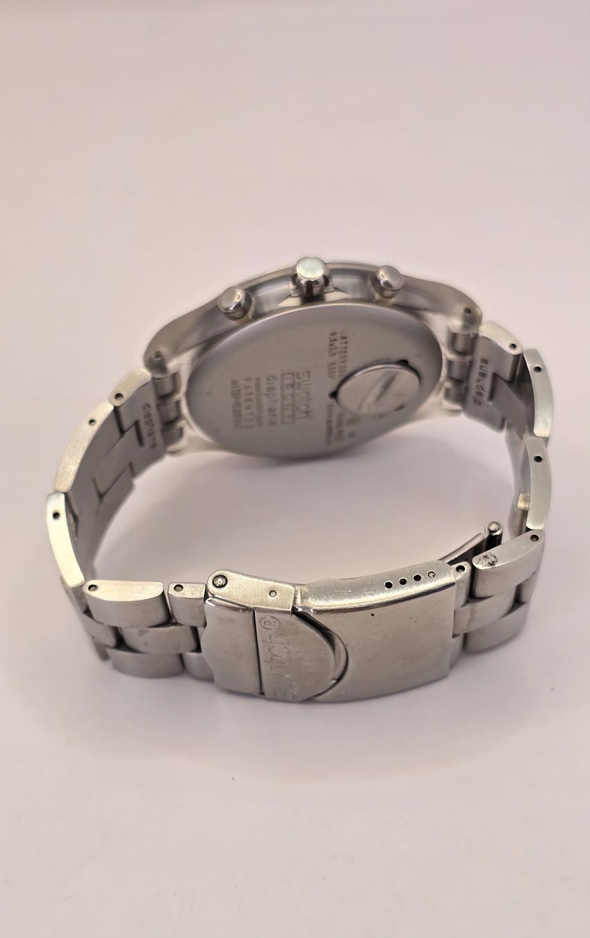 Swatch Uhren: Swatch Irony Diaphane Chronograph Date 43,1mm – Gebraucht aus Minusio von AGSuhren 5