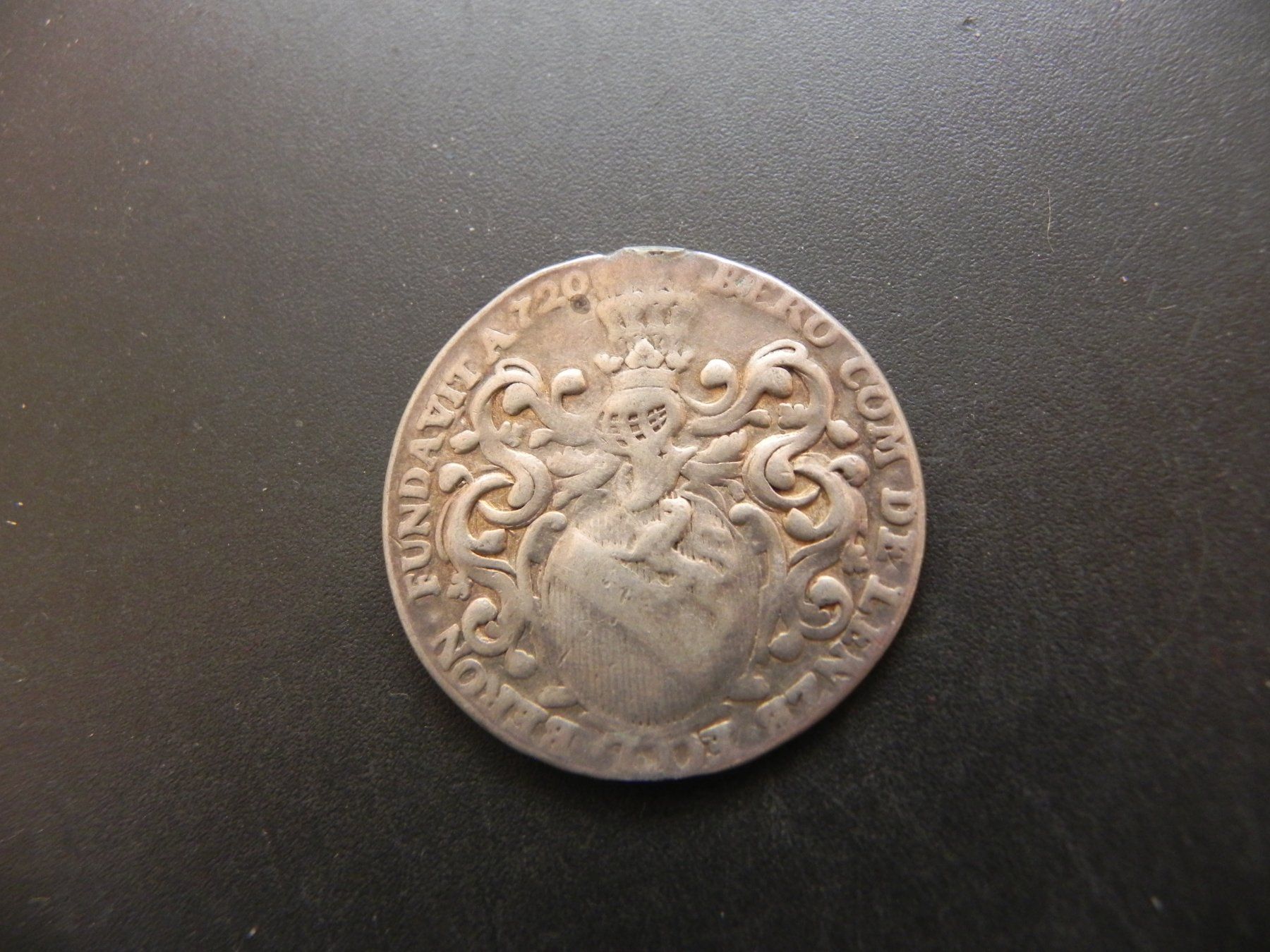 Tutti le monete: Beromünster Michaelspfennig 1720 Silber – Usato da Biel/Bienne venduto da Gogolozi