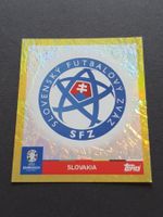 Topps UEFA Euro 2024 * Slowakei Wappen * GOLD (SVK 1)