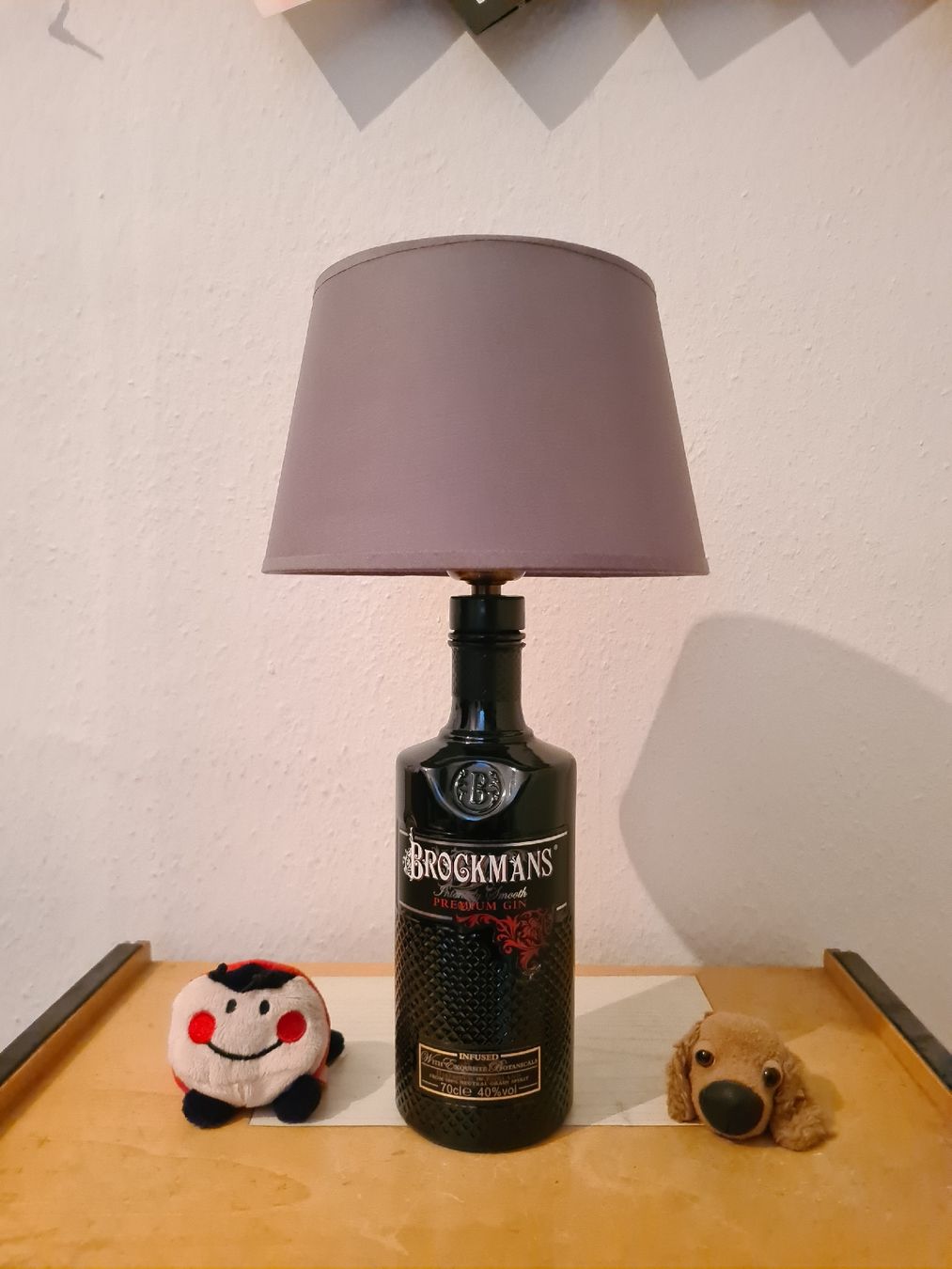Lampade: Flaschenlampe Brockmans Gin – Nuovo (secondo la descrizione) da Lenzburg venduto da Tolony 2