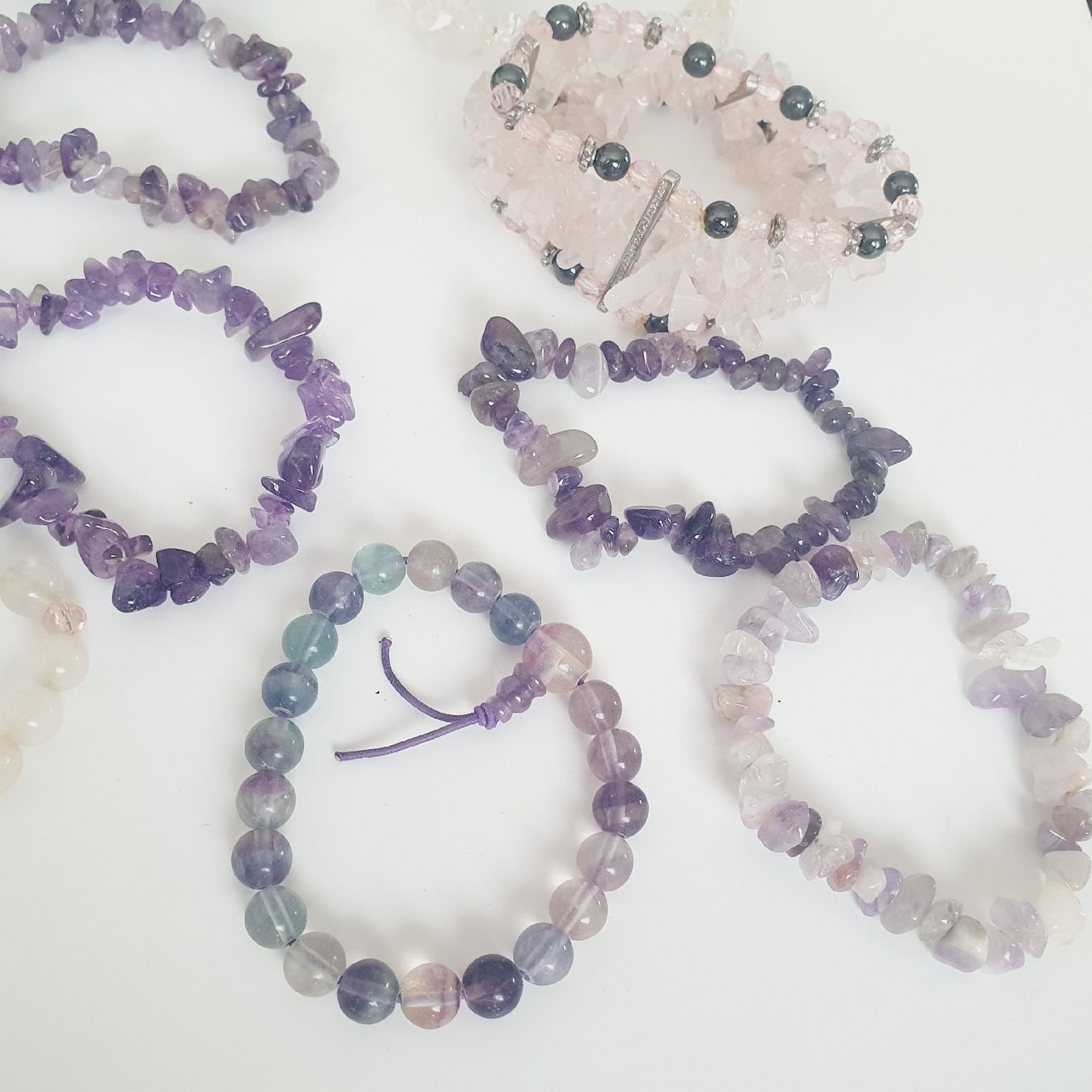 Sonstiger Schmuck: Schöne Edelstein Armbänder Set, verschiedene Farben! – Gebraucht aus Kreuzlingen von Wunderkiste123 6