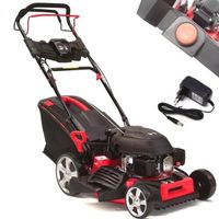 55827 - Benzin Rasenmäher 46cm Radantrieb E-Start