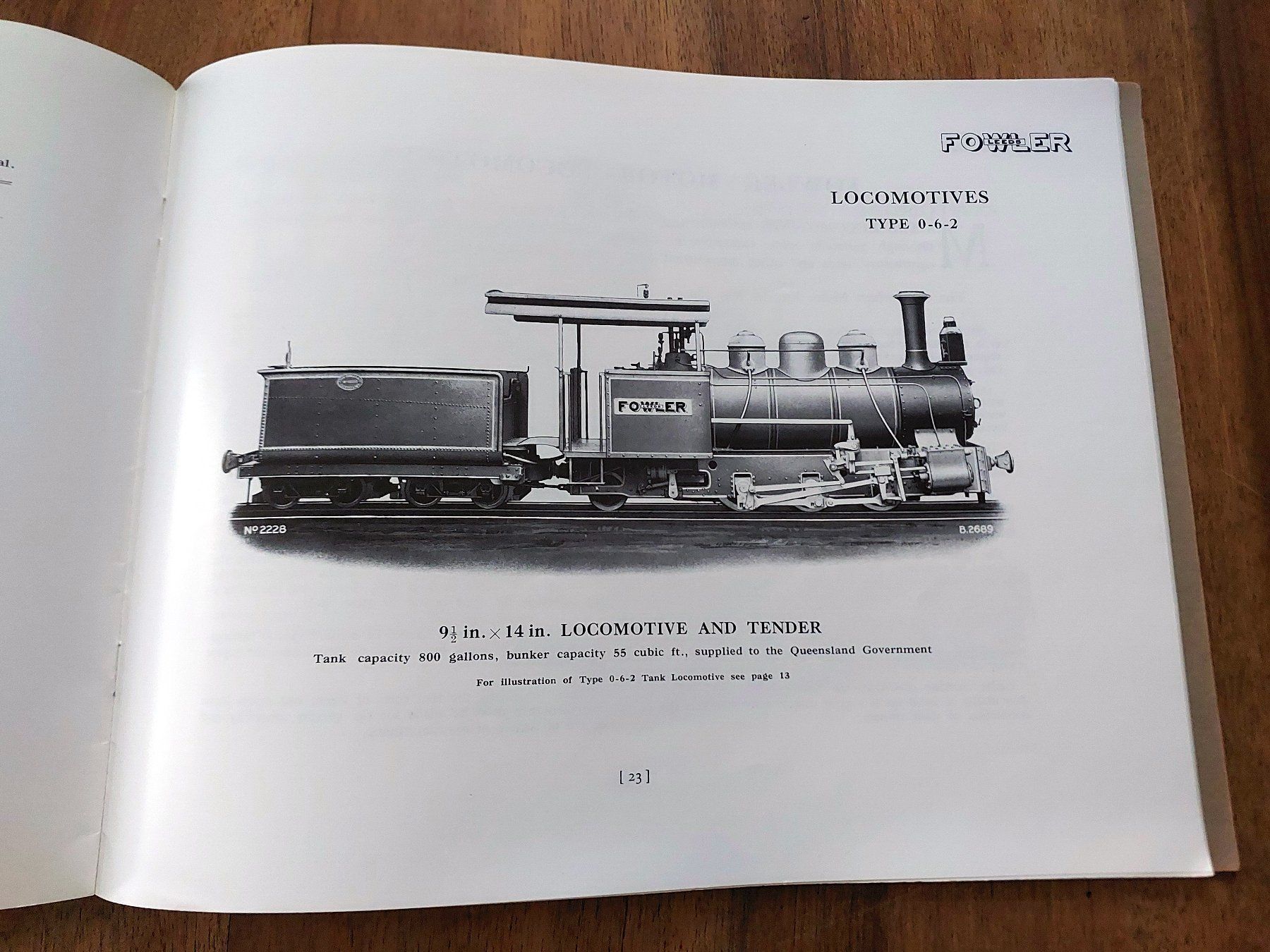 Livres: Fowler Lokomotiven Katalog 1972 – D'occasion à Schönenwerd par Steidi 5