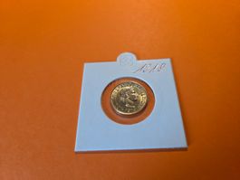 10 Rappen 1918 Messing