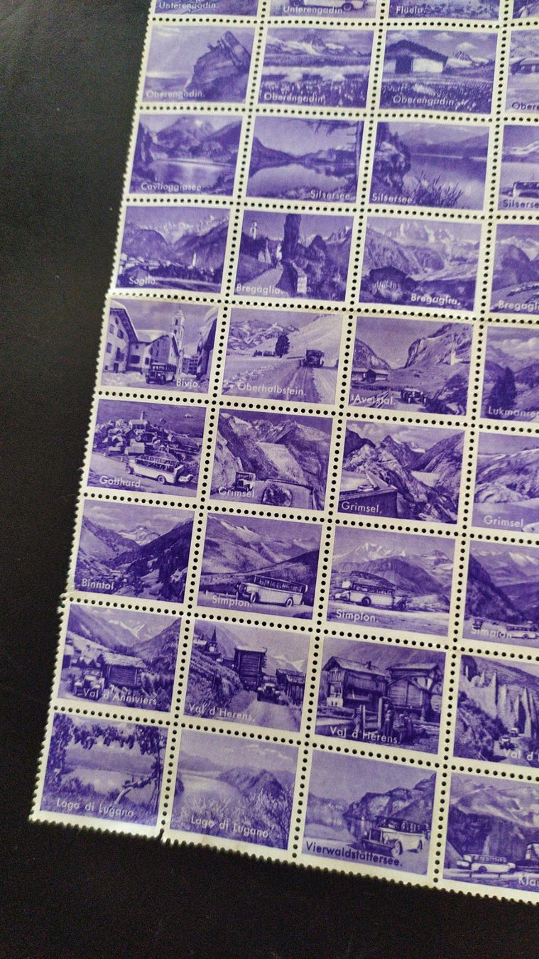 Tutti i francobolli: Bogen Schweizerische Alpenposten 1936 – Nuovo (secondo la descrizione) da Chezard St-Martin venduto da Loucail 2