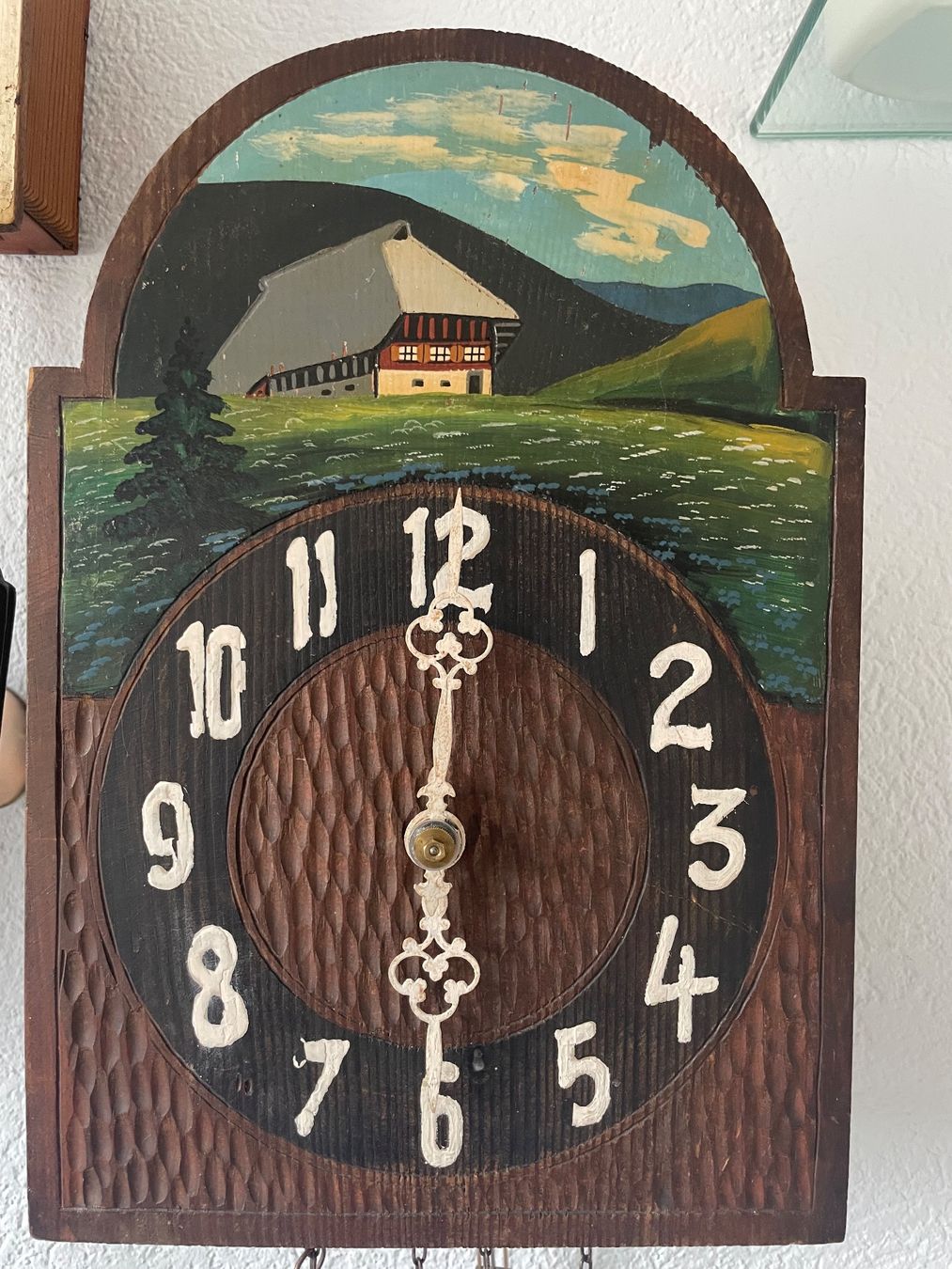 Orologi: Wunderschöne handbemahlte, antike Schwarzwald Uhr! – Usato da Oftringen venduto da Mai43