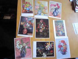 No2 Postkarten Blumen