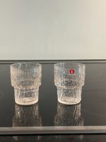 2 Schnapsgläschen farblos Iittala Wirkkala Paadar 70er Jahre