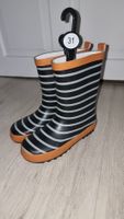 Gestreifte Gummistiefel NEU, Gr. 31, zeitlos modern.