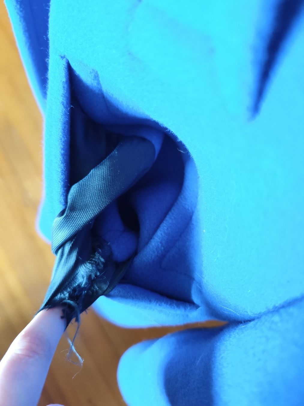 Mango Cappotti: Mango TABARDO Kurzmantel - dark blue – Usato da Rafz venduto da ell_xks7 4