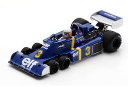 Tyrrell P34 #3 J.Scheckter "4th Belgian GP" 1976 (Spark 1:43