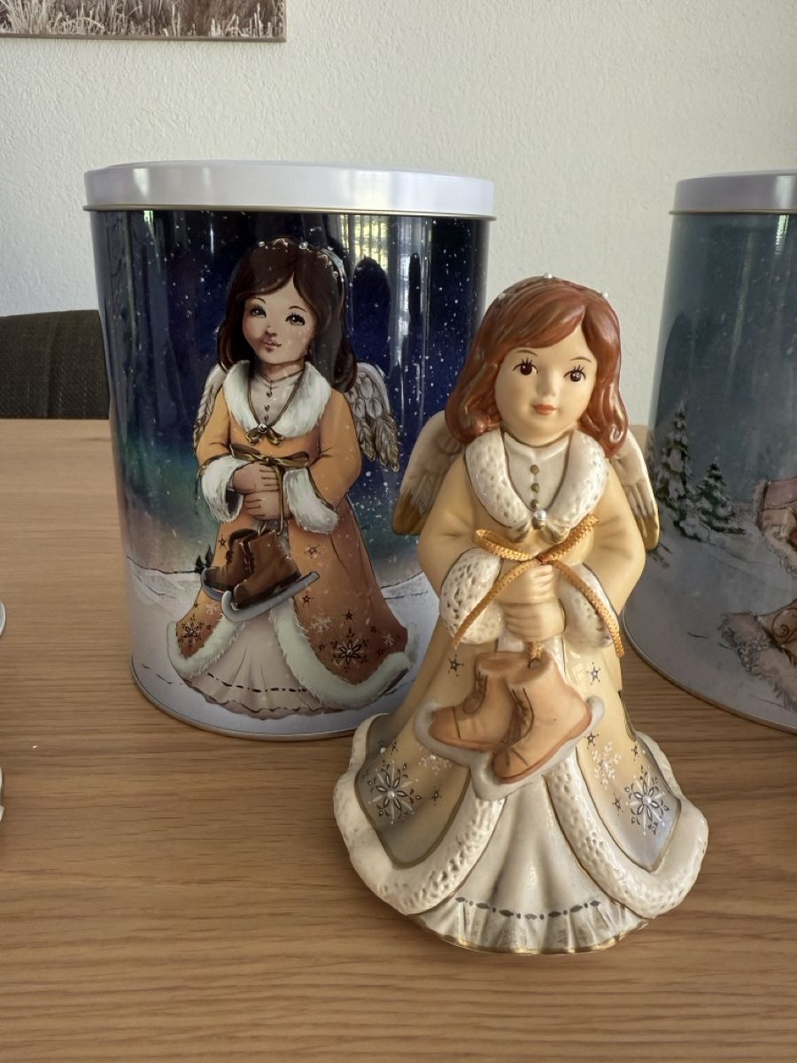 Figuren: Goebel Jahresengel 2014 mit Dose – Neu (gemäss Beschreibung) aus Sarmenstorf von Nathaliie_21