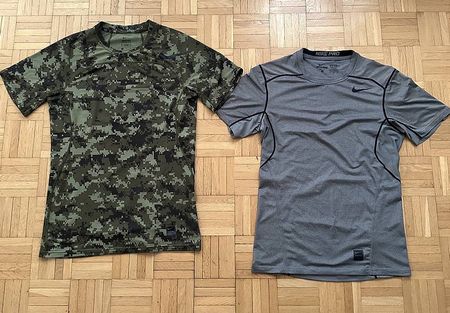 Nike Pro Sportshirts  2er Set  Größe S