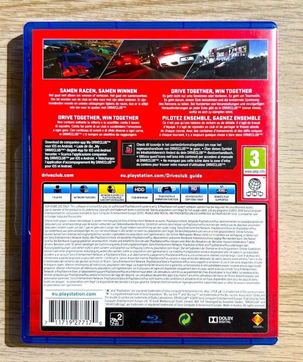 Sony Spiele: Driveclub PS4 – Gebraucht aus St. Gallen von Alpine.Arcade 1