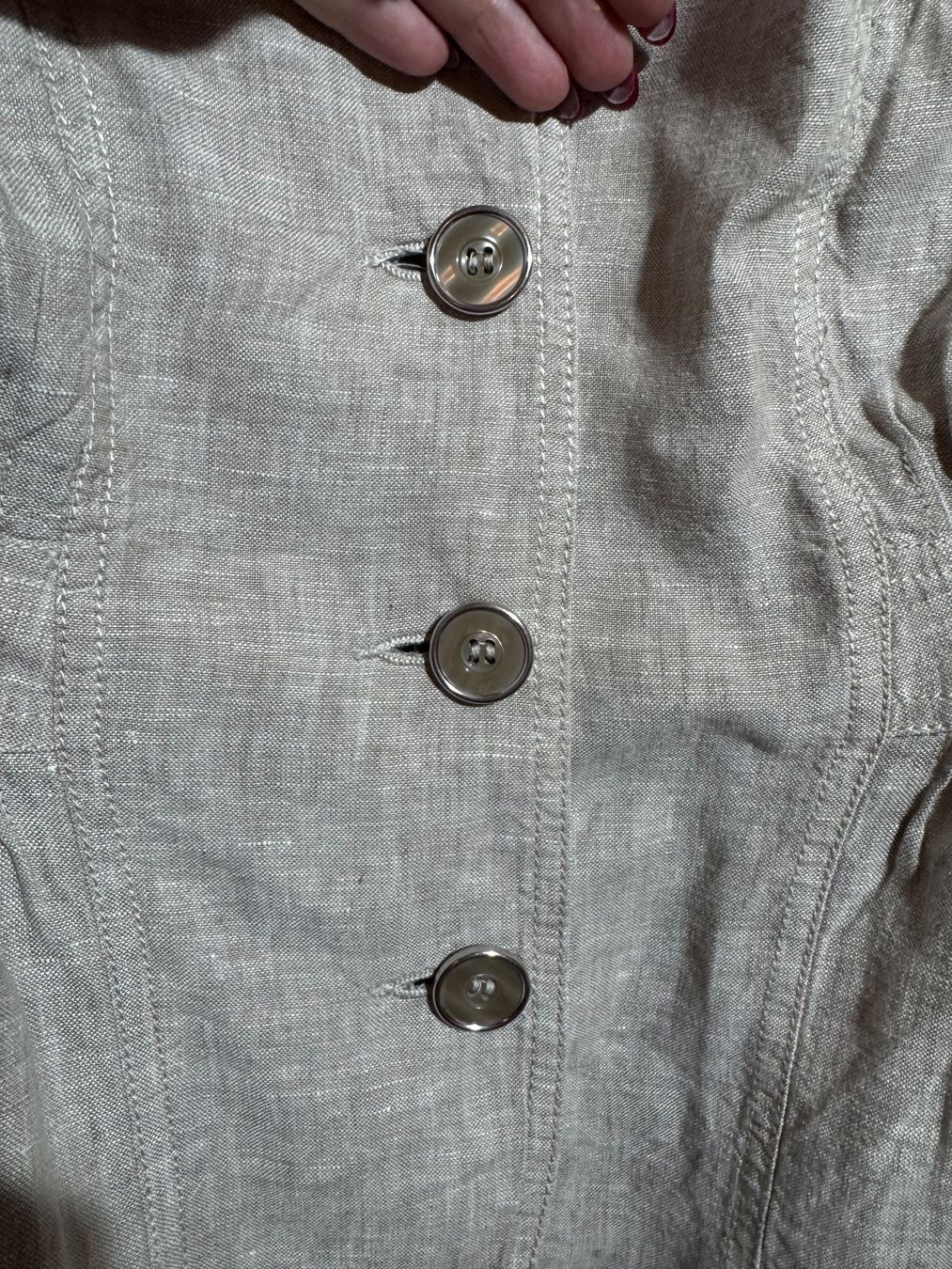 C&A Jacken: Schöne Leinen Jacke Blazer von C&A Gr. 42 – Neu (gemäss Beschreibung) aus Grosswangen von SALE_SALE_SALE 3