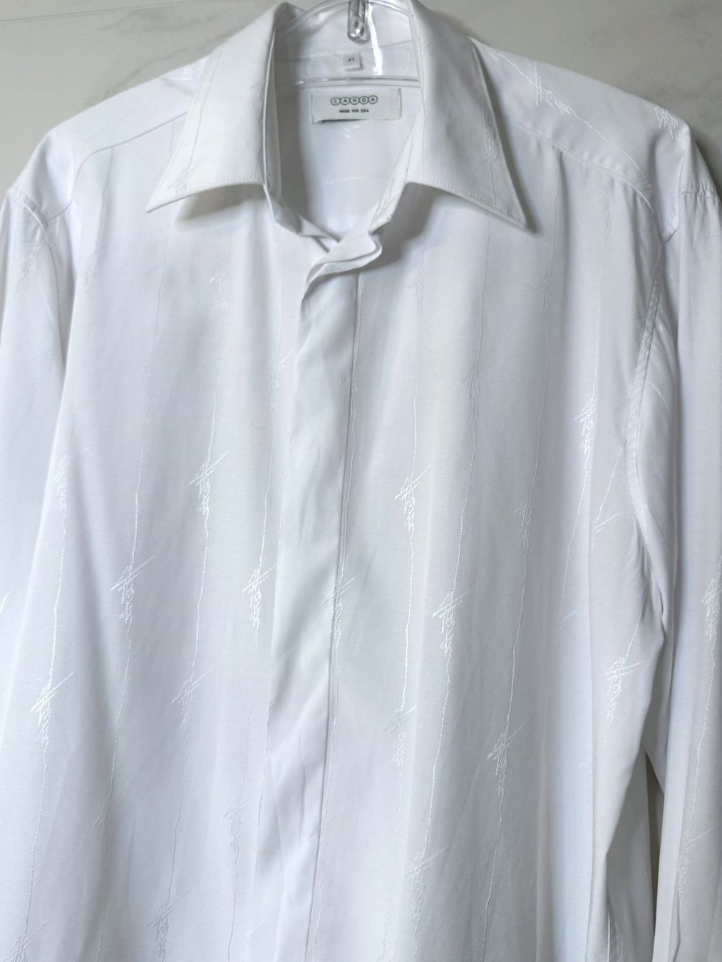 C&A Camicie: Elegantes CANDA Hemd, Gr. 41, weiss – Usato da Uhwiesen venduto da mic_kd6g 1