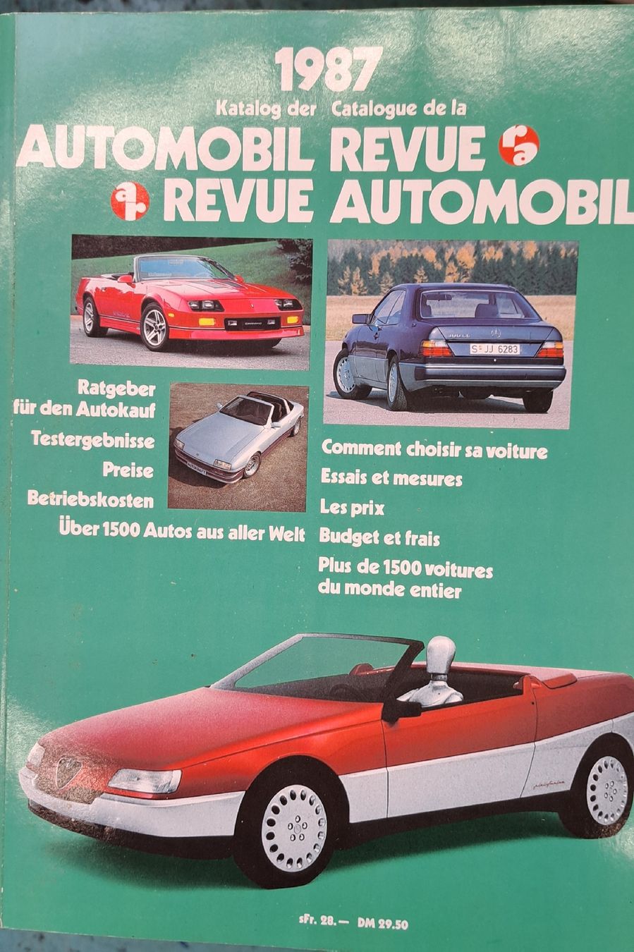 Riviste & Magazine: Automobilrevue Kataloge – Usato da Obergösgen venduto da Speedster56 2