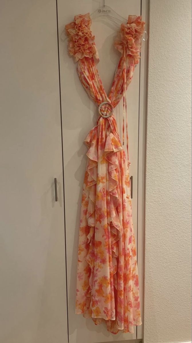 Vestiti: Orange Fuchsia Cassini Maxi Dress – Nuovo (secondo la descrizione) da Zürich venduto da sms_cpl8 2