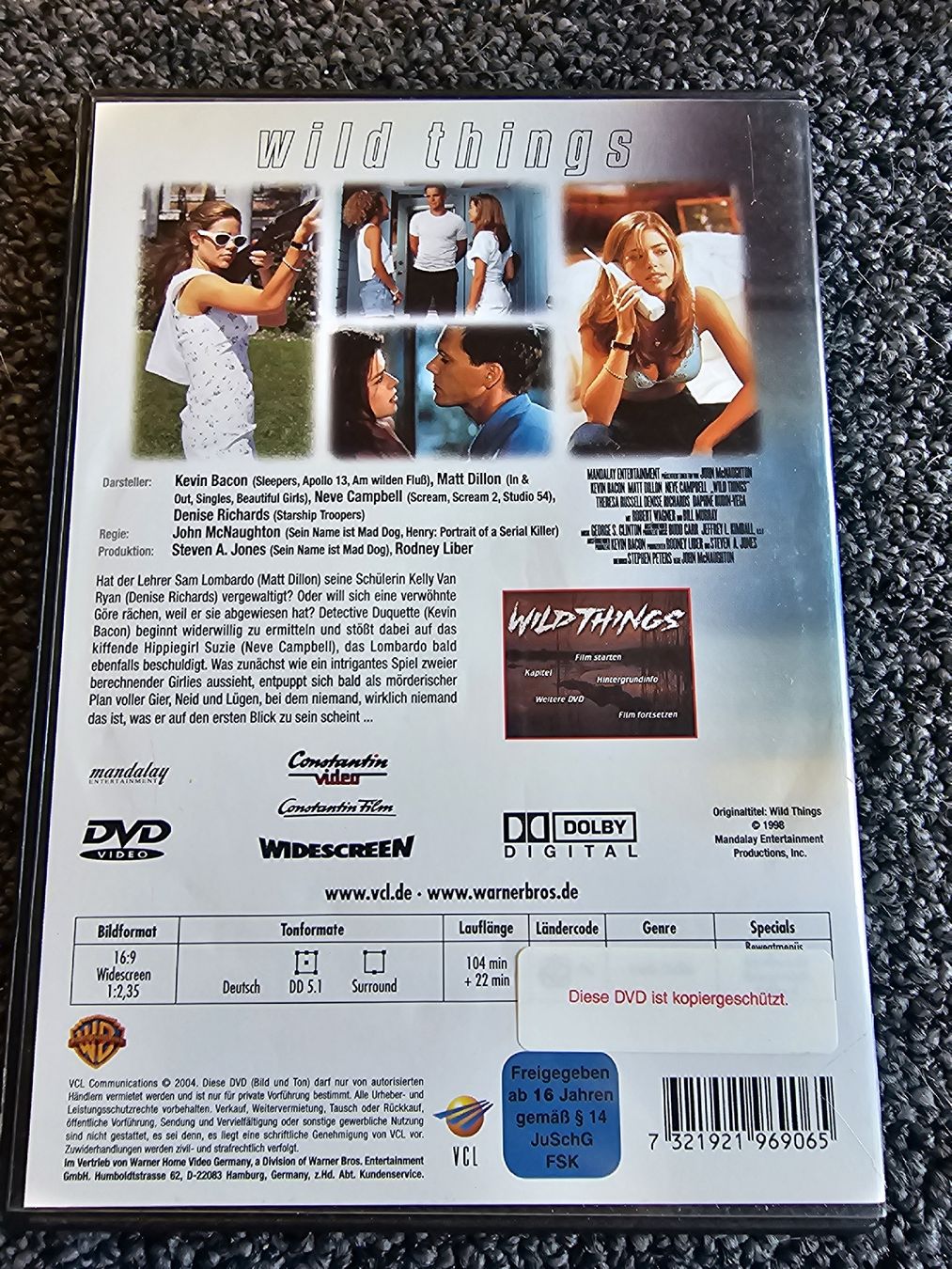 Tutti i DVDs: Wild Things (22510) – Usato da Ruswil venduto da jan_bxl5 1