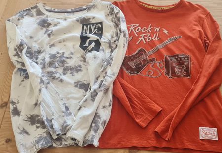 Langarmshirt Set 2 Stk. Junge Gr. 158/164