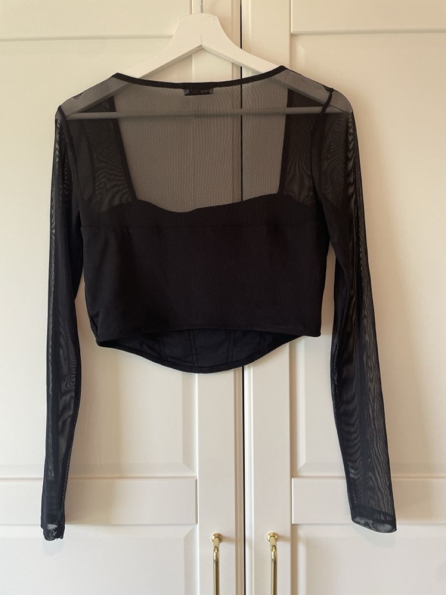 Bershka Tops: Bershka Mesh Oberteil, Grösse M – Gebraucht aus Sissach von nelimas 1