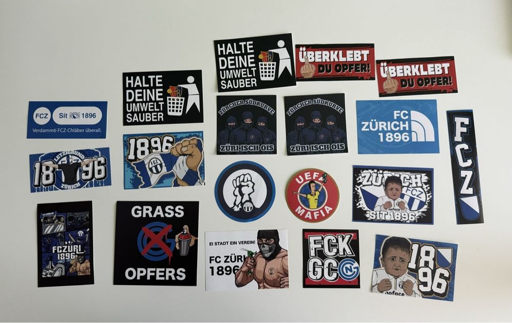 20 Fcz sticker mix | Kaufen auf Ricardo