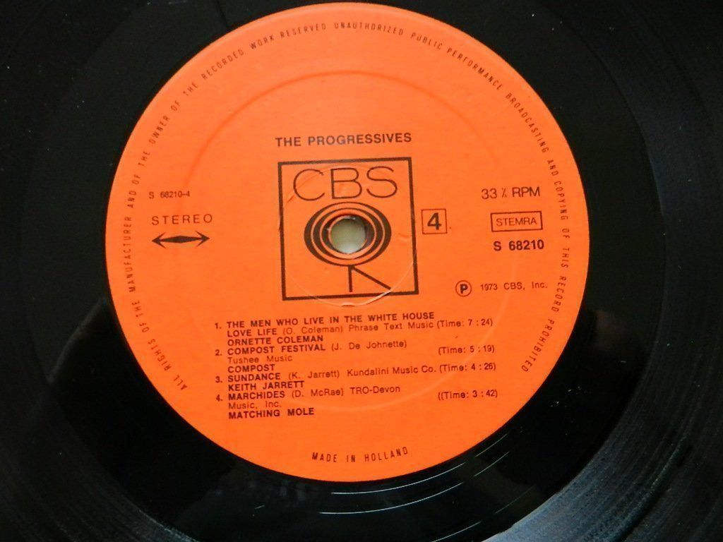 Schallplatten: The Progressives - Various – Gebraucht aus Emmenbrücke von Dickens 4