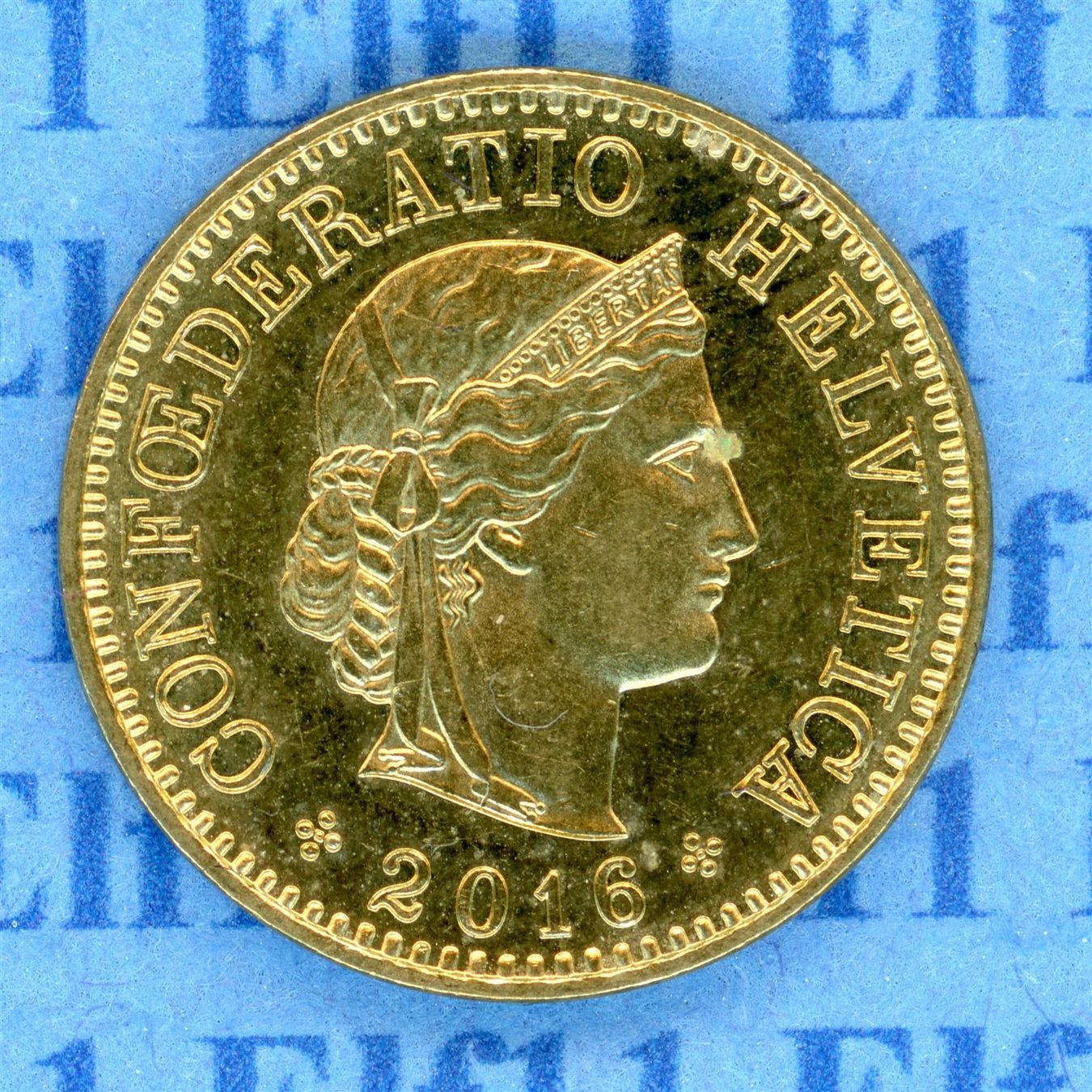 Tutti le monete: CHF___0.05 2016 vz 5 Rappen – Usato da Widnau venduto da Elf11
