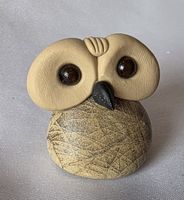 Eule Figur ist Naturstein Handgemacht wunder schön 
