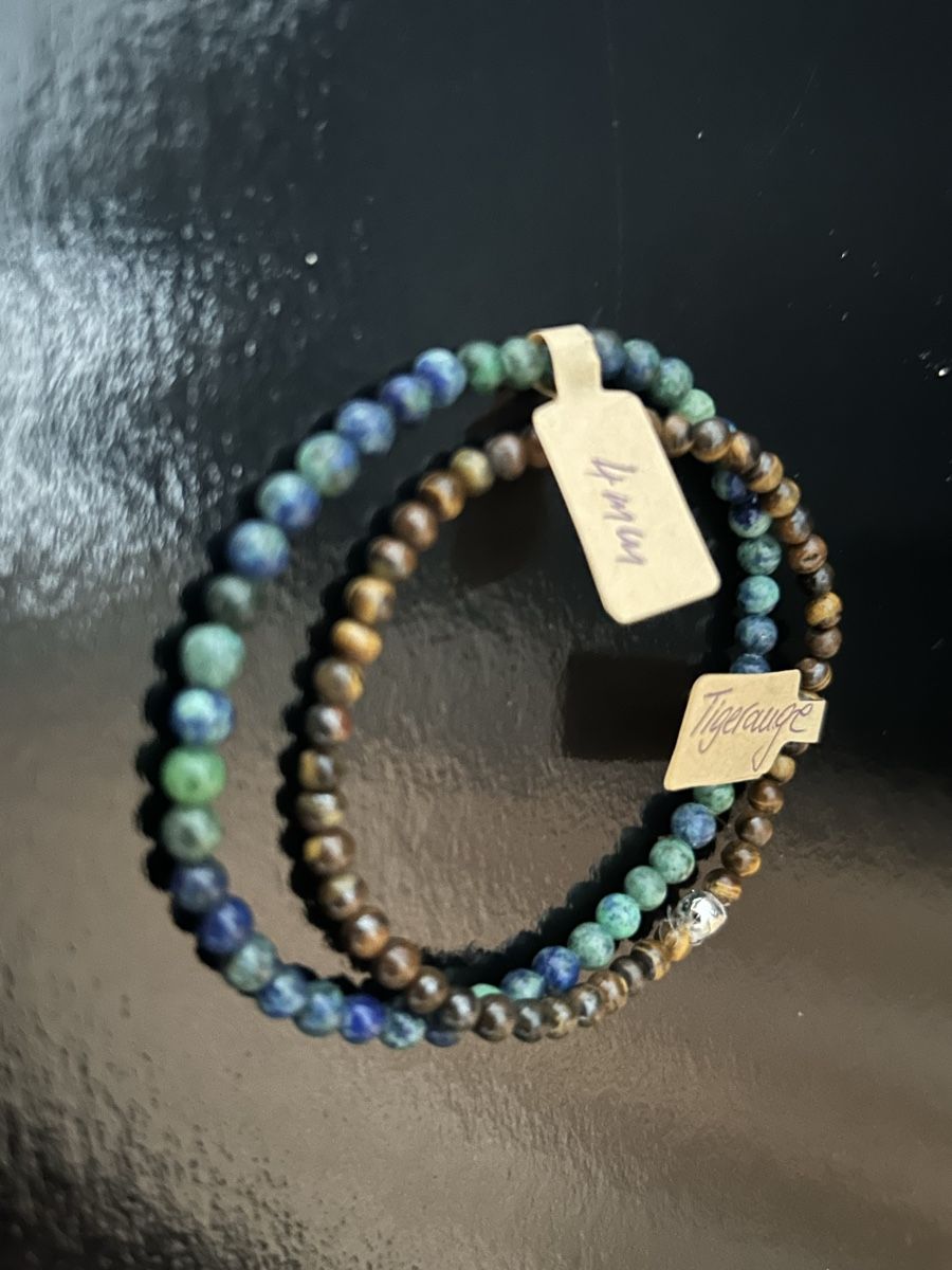 Bracelets: 2-er Set Armbänder 4 mm( set 8) – Neuf (Voir description) à Triengen par zomavesu