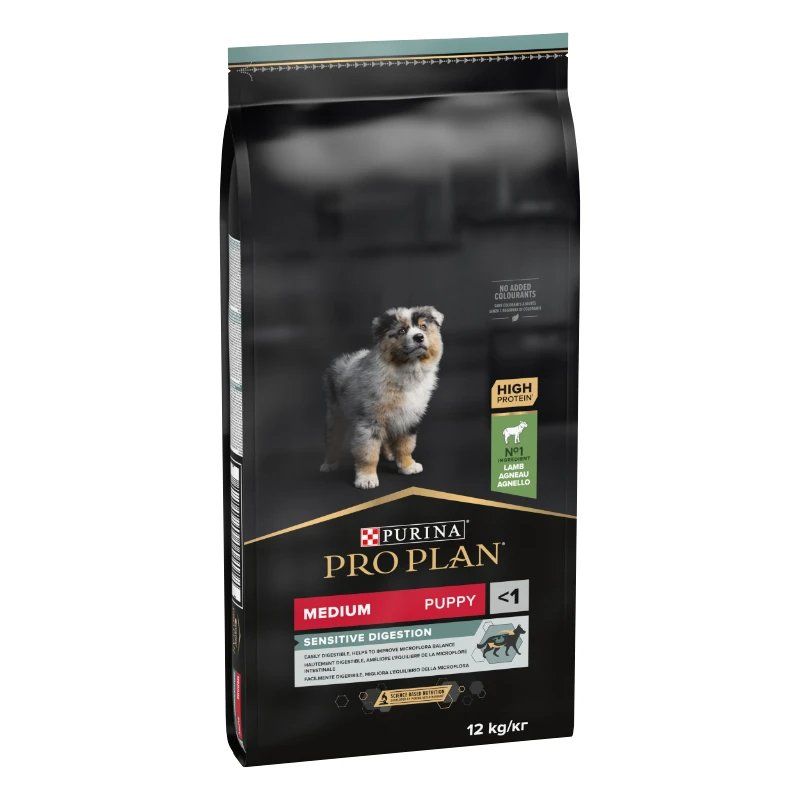 Mangimi: PRO PLAN Puppy Medium Sensitive Digestion 12 KG, ungeöffnet – Nuovo e nell'imballaggio originale da Oberengstringen venduto da Palibal
