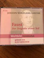 Goethe - Faust I, Weltbild Hörbibliothek, 4 CDs, Top!