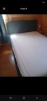 Lit avec coffre de rangement 140x200cm bon état neuf