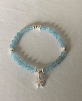 Edelstein Armband Aquamarin mit Silber auf Mass