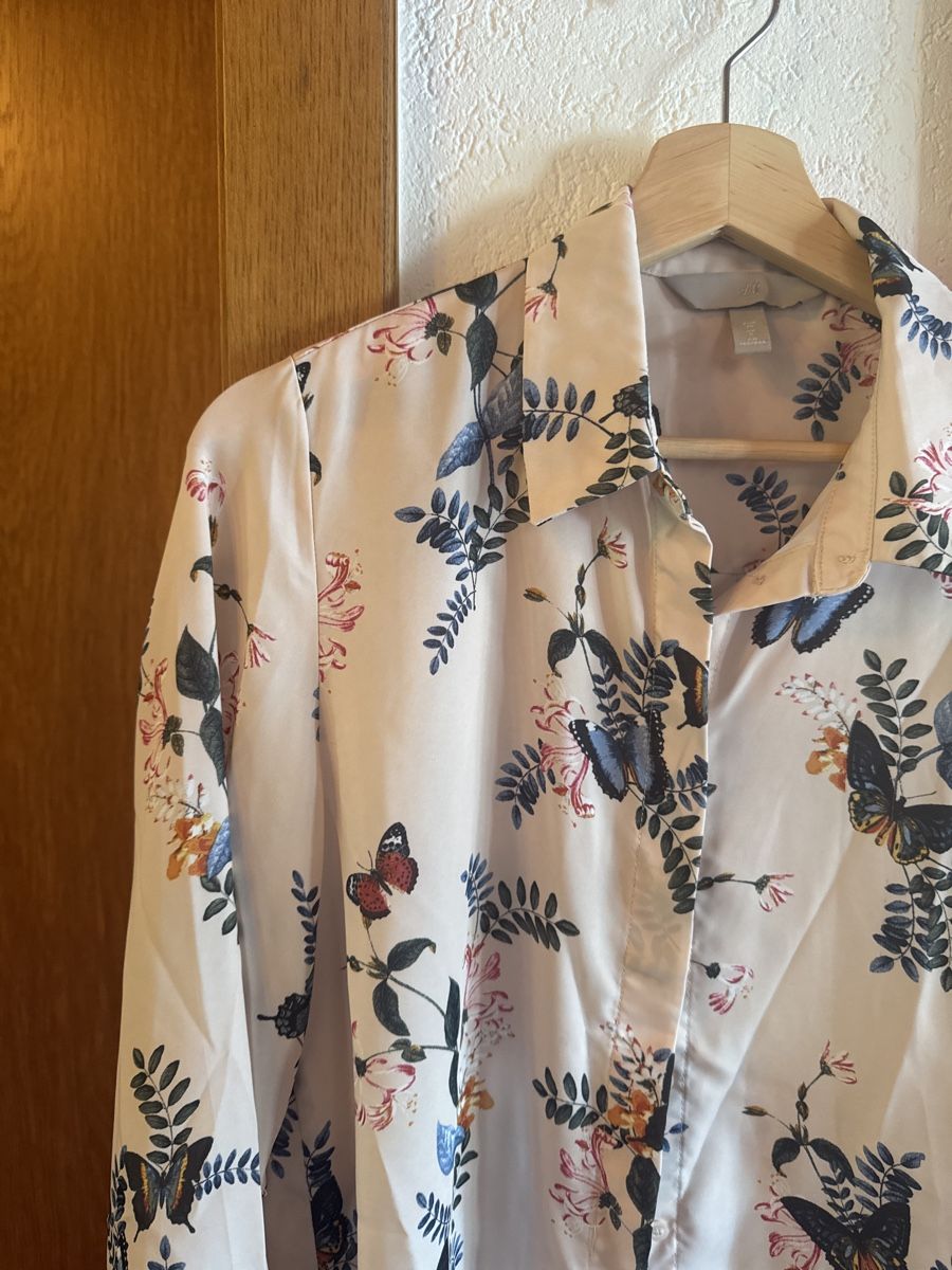 H&M Camicette: Hemdbluse gemustert – Usato da Rohrbachgraben venduto da kae_5lhf 1