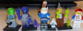 Lego Minifiguren Serie Weltraum, Top Zustand, komplett