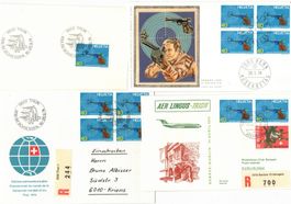 Schützen Weltmeisterschaft  THUN 1974 FDC  ET 4er Block