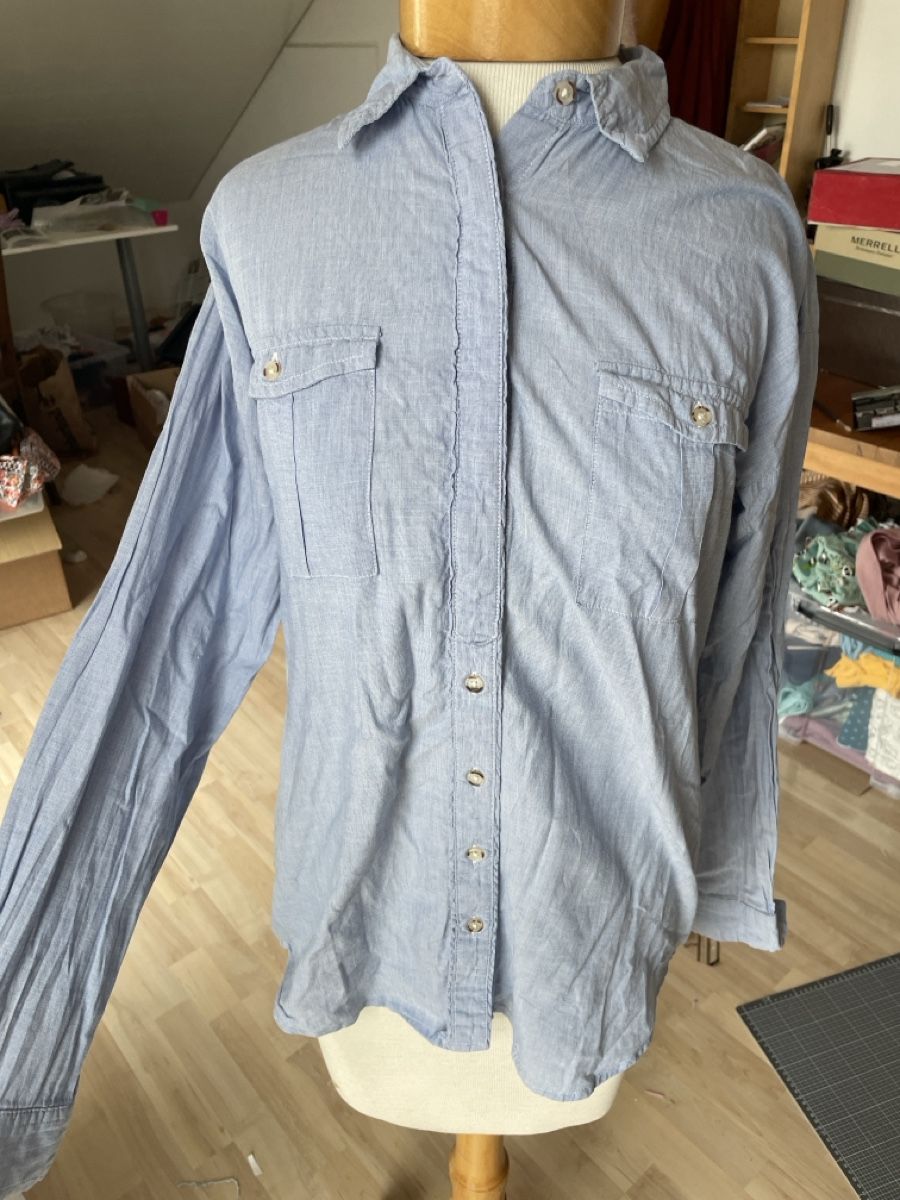 Next Camicette: Next Damen Hemd, hellblau, Grösse S – Usato da Schönenberg TG venduto da cocifrosch94