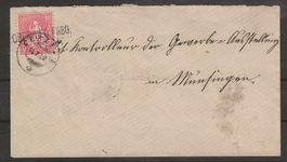 seltener Stabstempel von Oberried Freiburg